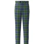 Handmade Patterson William John Magee Tartan Trouser Front