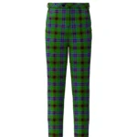 Handmade Princess Diana Tartan Trouser Front