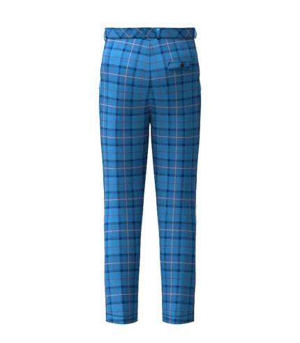 Handmade Raf Tartan Trouser Back