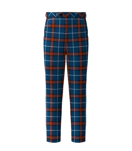 Handmade Reese Tartan Trouser Front