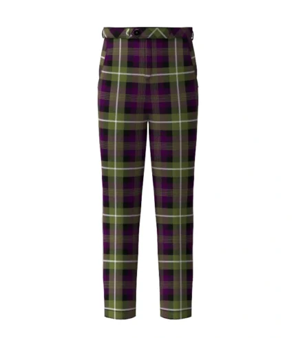 Handmade Rennie Tartan Trouser Front