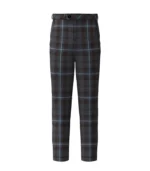 Handmade Rivers Of Scotland Tartan Trouser Front