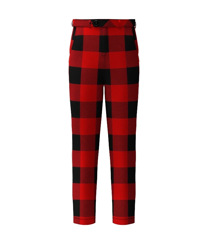 Handmade Rob Roy Macgregor Tartan Trouser Front Handmade Rob Roy Macgregor Tartan Trouser Front