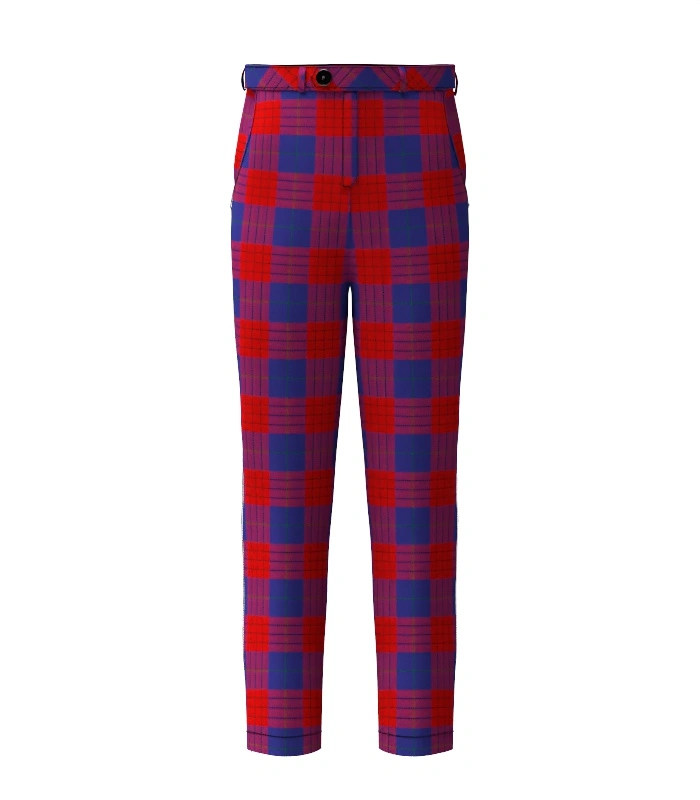 Handmade Robinson Dress Tartan Trouser Front Handmade Robinson Dress Tartan Trouser Front