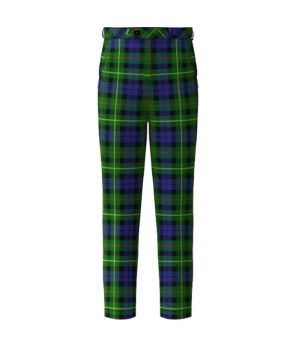 Handmade Rollo Tartan Trouser Front