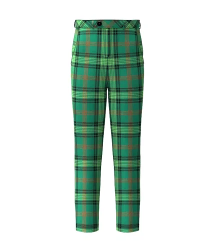 Handmade Ross Hunting Tartan Trouser Front