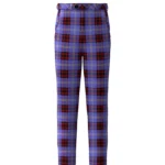 Handmade Rutherford Tartan Trouser Front
