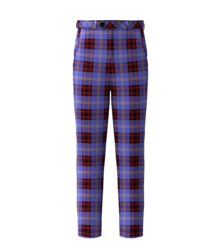Handmade Rutherford Tartan Trouser Front