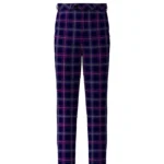 Handmade Scottish Heather Tartan Trouser Front