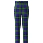 Handmade Scottish Rugby Union Tartan Trouser Front