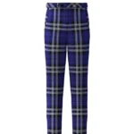 Handmade Shalom Tartan Trouser Front
