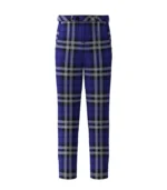 Handmade Shalom Tartan Trouser Front