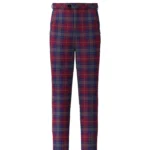 Handmade Shields J & Family Tartan Trouser Front
