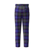 Handmade Spirit Of Bannockburn Tartan Trouser Back