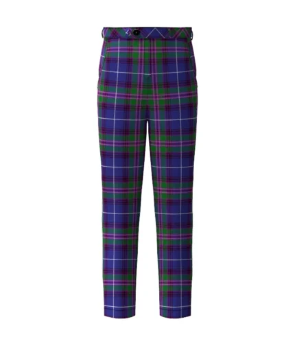 Handmade Spirit Of Bannockburn Tartan Trouser Front