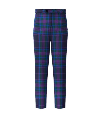 Handmade Spirit Of Scotland Tartan Trouser Front