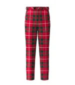 Handmade Stuart Of Bute Tartan Trouser Front
