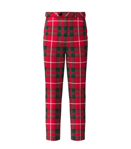 Handmade Stuart Of Bute Tartan Trouser Front
