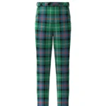 Handmade Sutherland Tartan Trouser Front