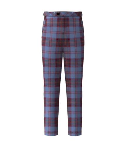 Handmade Taggart Tartan Trouser Front
