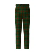 Handmade Tennant Tartan Trouser Front