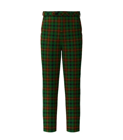 Handmade Tennant Tartan Trouser Front