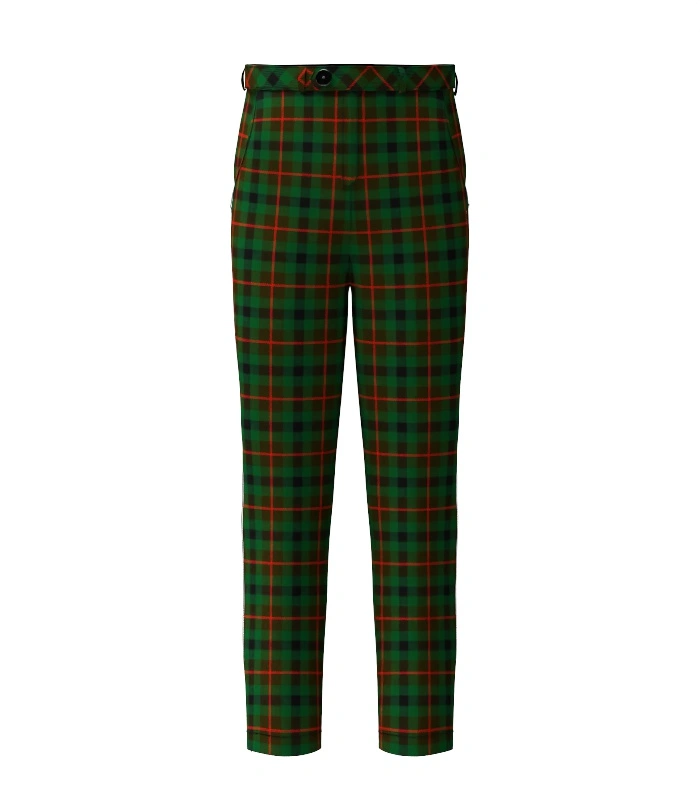 Handmade Tennant Tartan Trouser Front Handmade Tennant Tartan Trouser Front
