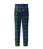 Handmade Tulloch Tartan Trouser Back
