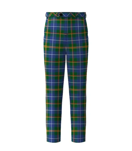 Handmade Turnbull Hunting Tartan Trouser Front