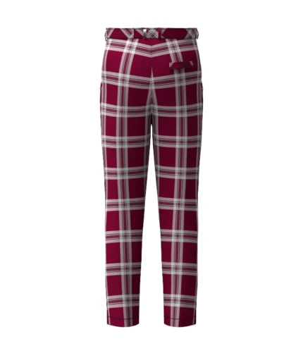Handmade Tynecastle Park Tartan Trouser Back