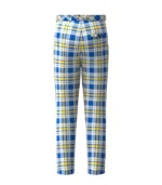 Handmade Ukraine Forever Tartan Trouser Back