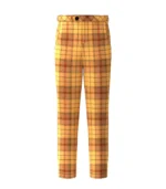 Handmade Ulster Tartan Trouser Front