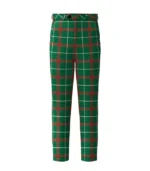 Handmade Welsh Tartan Trouser Front