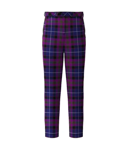 Handmade Western Isles tartan Trouser Front