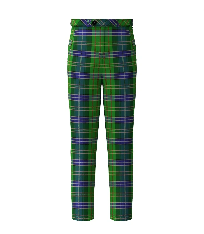 Handmade Young Melvina Tartan Trouser Front Handmade Young Melvina Tartan Trouser Front