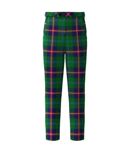 Handmade Young Tartan Trouser Front