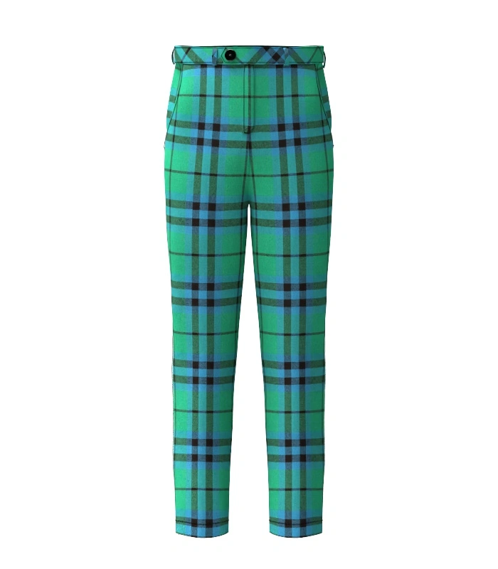 Marshall Tartan Trouser Front Marshall Tartan Trouser Front
