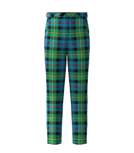 Handmade Baillie Tartan Trouser Front