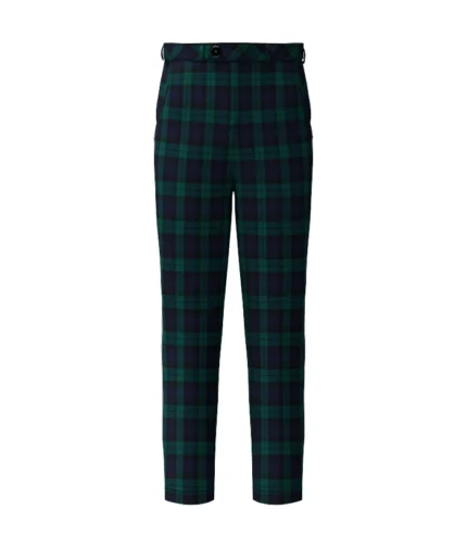 Handmade Black Watch Tartan Trouser Front