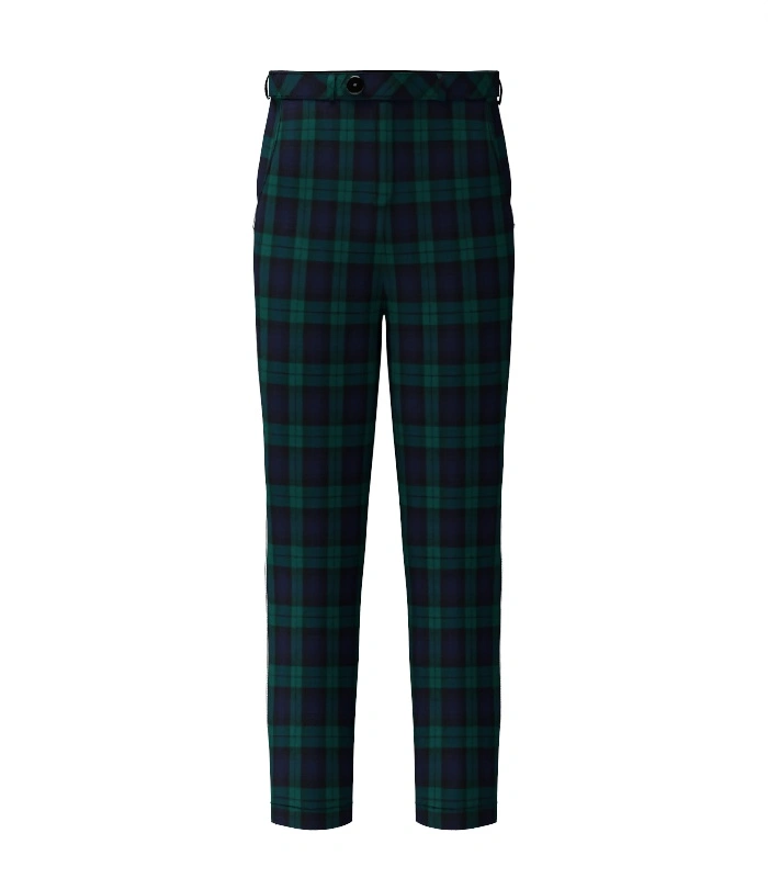 Handmade Black Watch Tartan Trouser Front