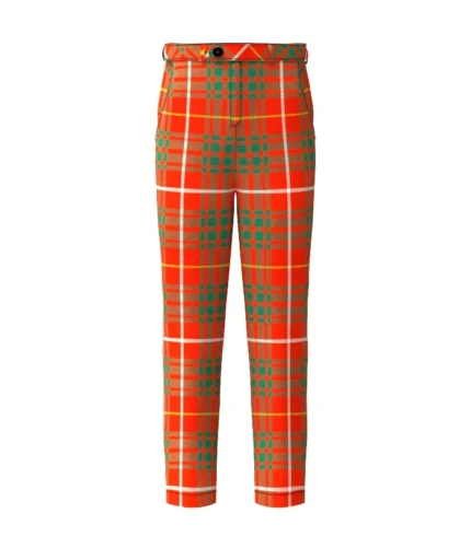 Handmade Bruce Tartan Trouser Front
