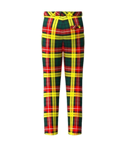 Handmade Buchanan Tartan Trouser Back