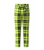 Handmade Cornish Tartan Trouser Back