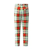 Handmade Dundee Tartan Trouser Back