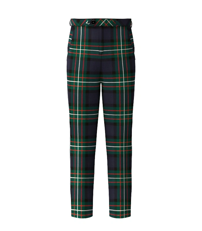 Handmade Ferguson Tartan Trouser Front Handmade Ferguson Tartan Trouser Front
