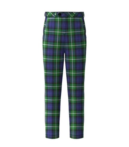 Handmade Forbes Tartan Trouser Front