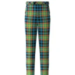 Handmade Gillies Tartan Trouser Front