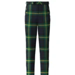 Handmade Gordon Tartan Trouser Front