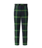 Handmade Gordon Tartan Trouser Front