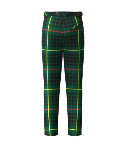 Handmade Hunting Stewart Tartan Trouser Back